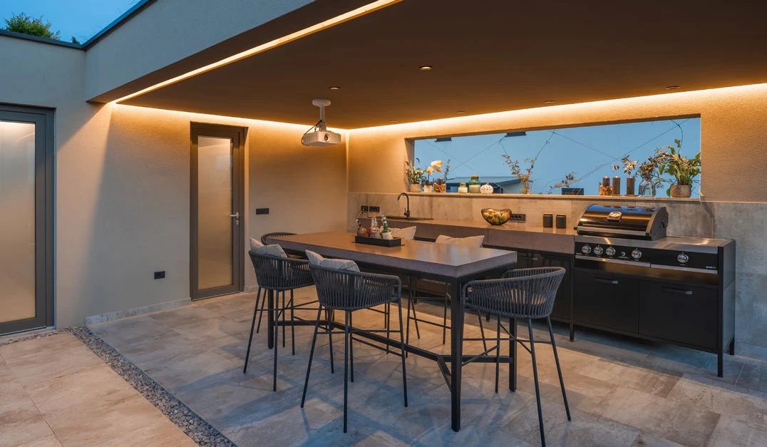 Evoluta outdoor kitchen detail
