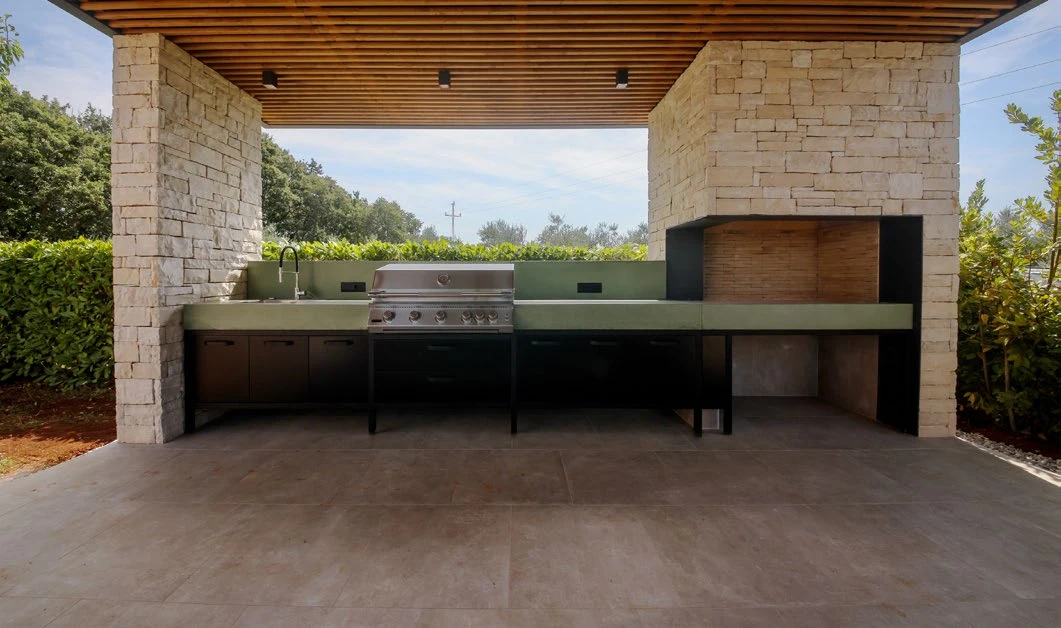 Evoluta outdoor kitchen detail