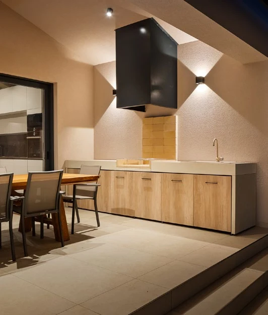 Evoluta outdoor kitchen detail